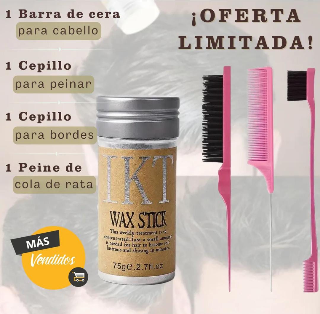 Miniatura 6 de Combo cera para peinar 4 en 1